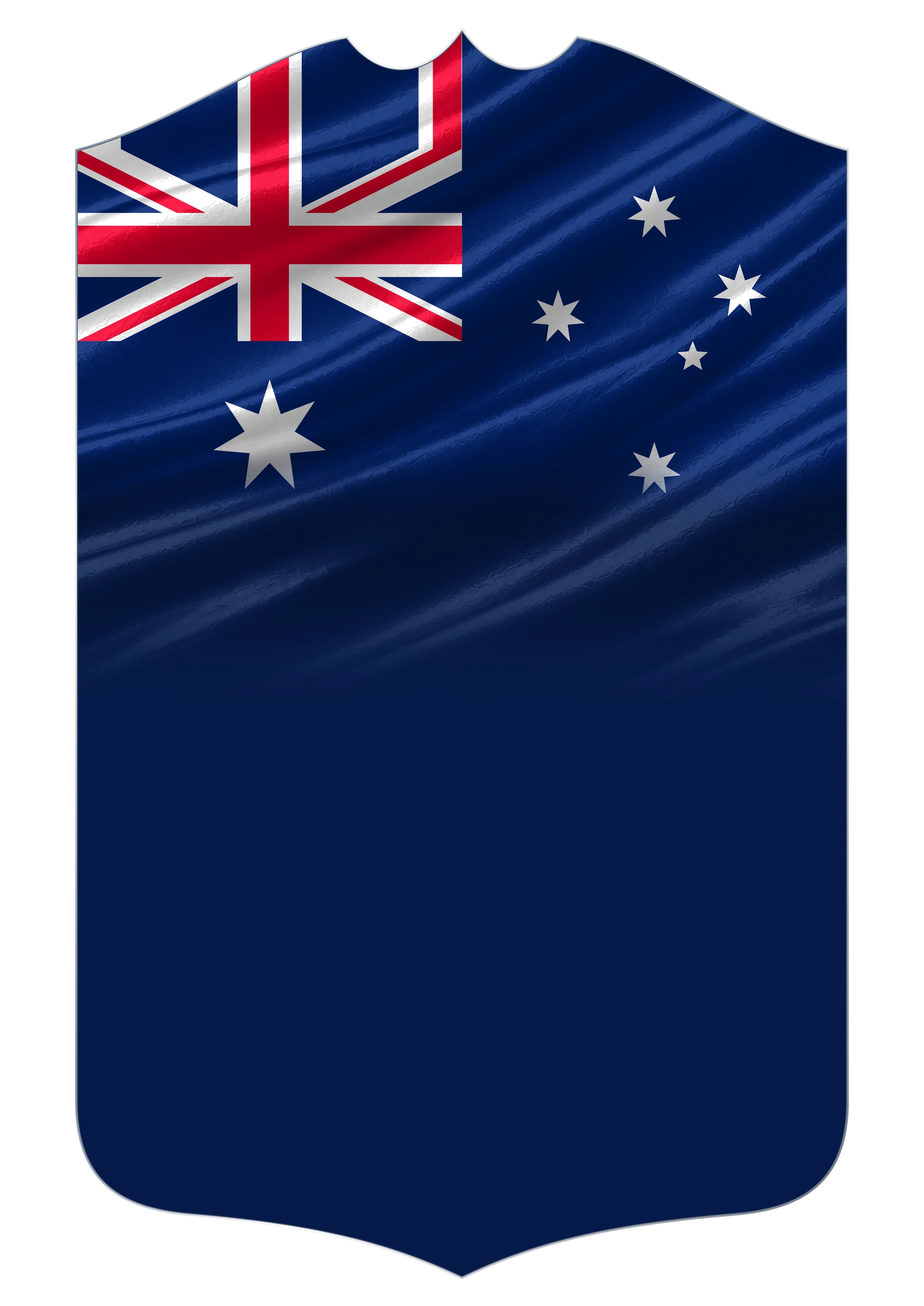 Australia Flag card design