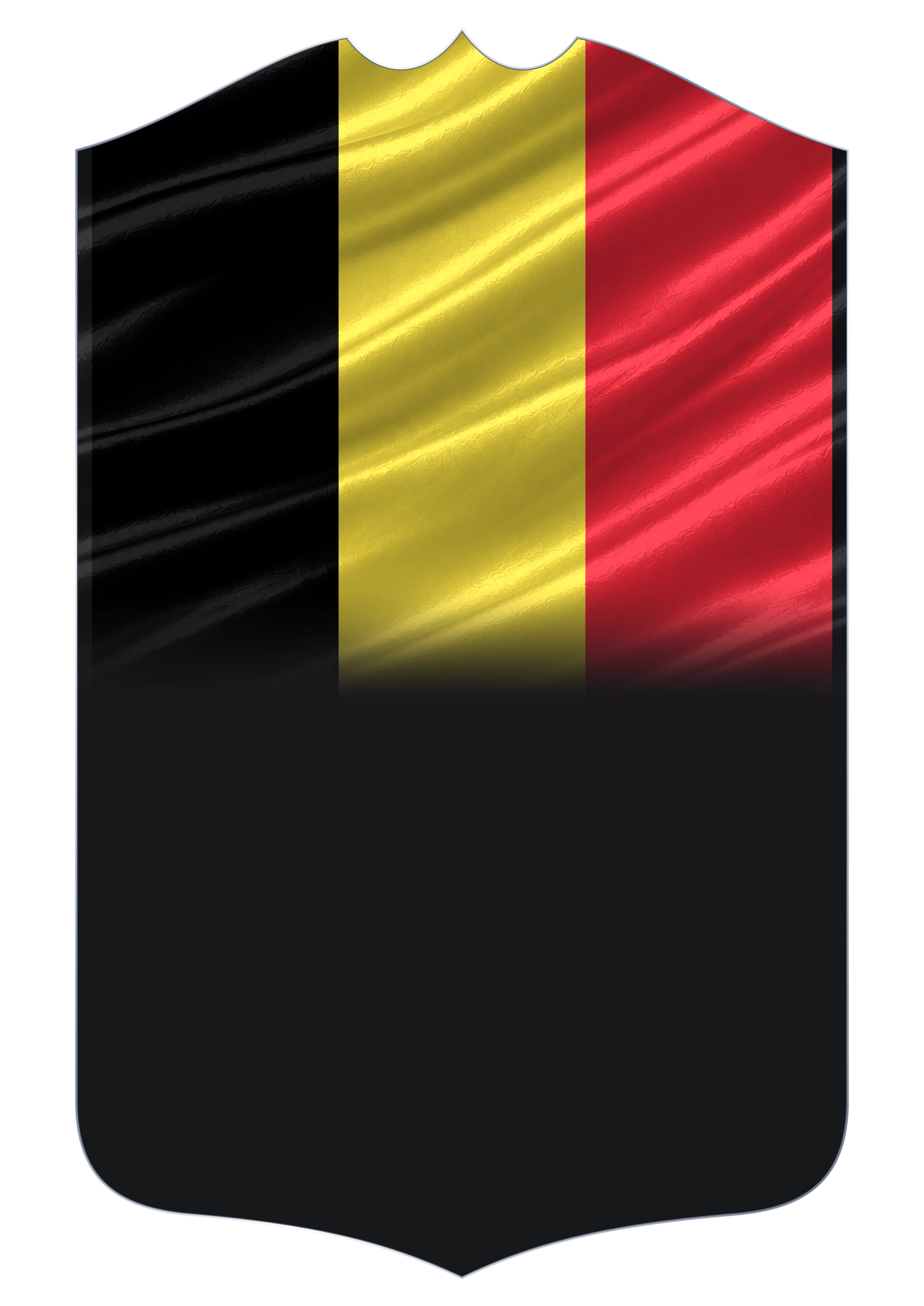 Belgium Flag card design