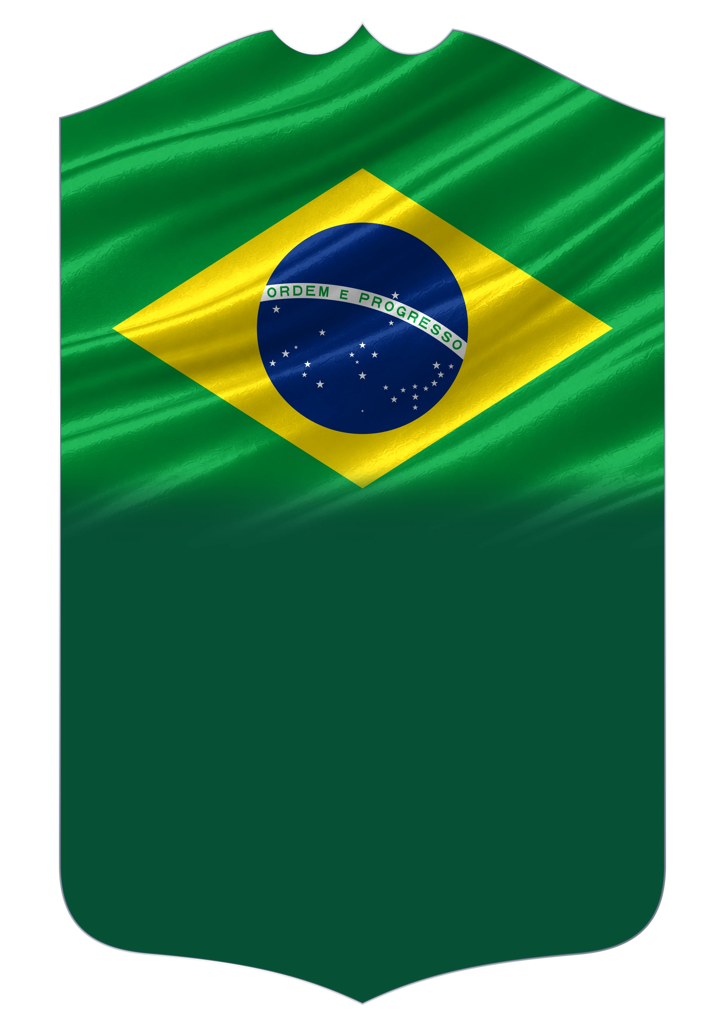 Brazil Flag card design