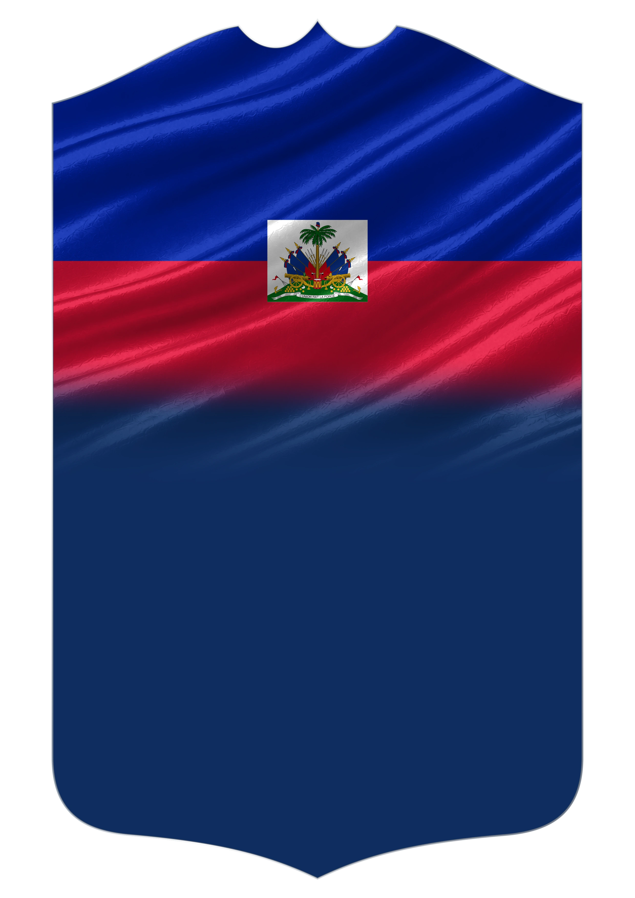 Haiti Flag card design
