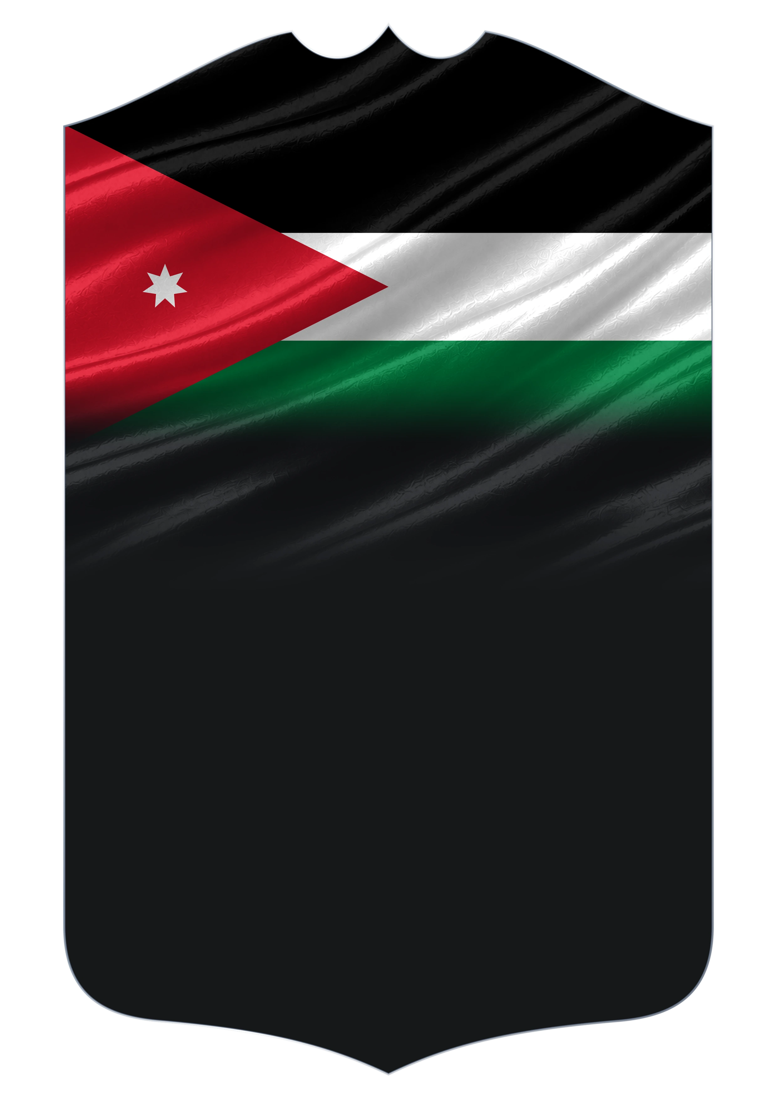 Jordan Flag card design