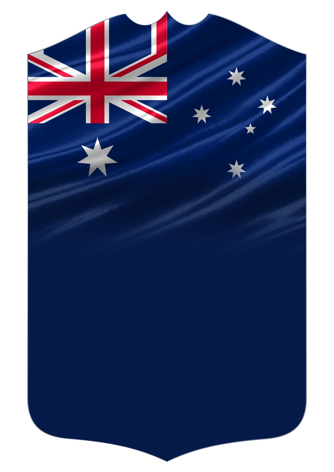 Australia Flag card design