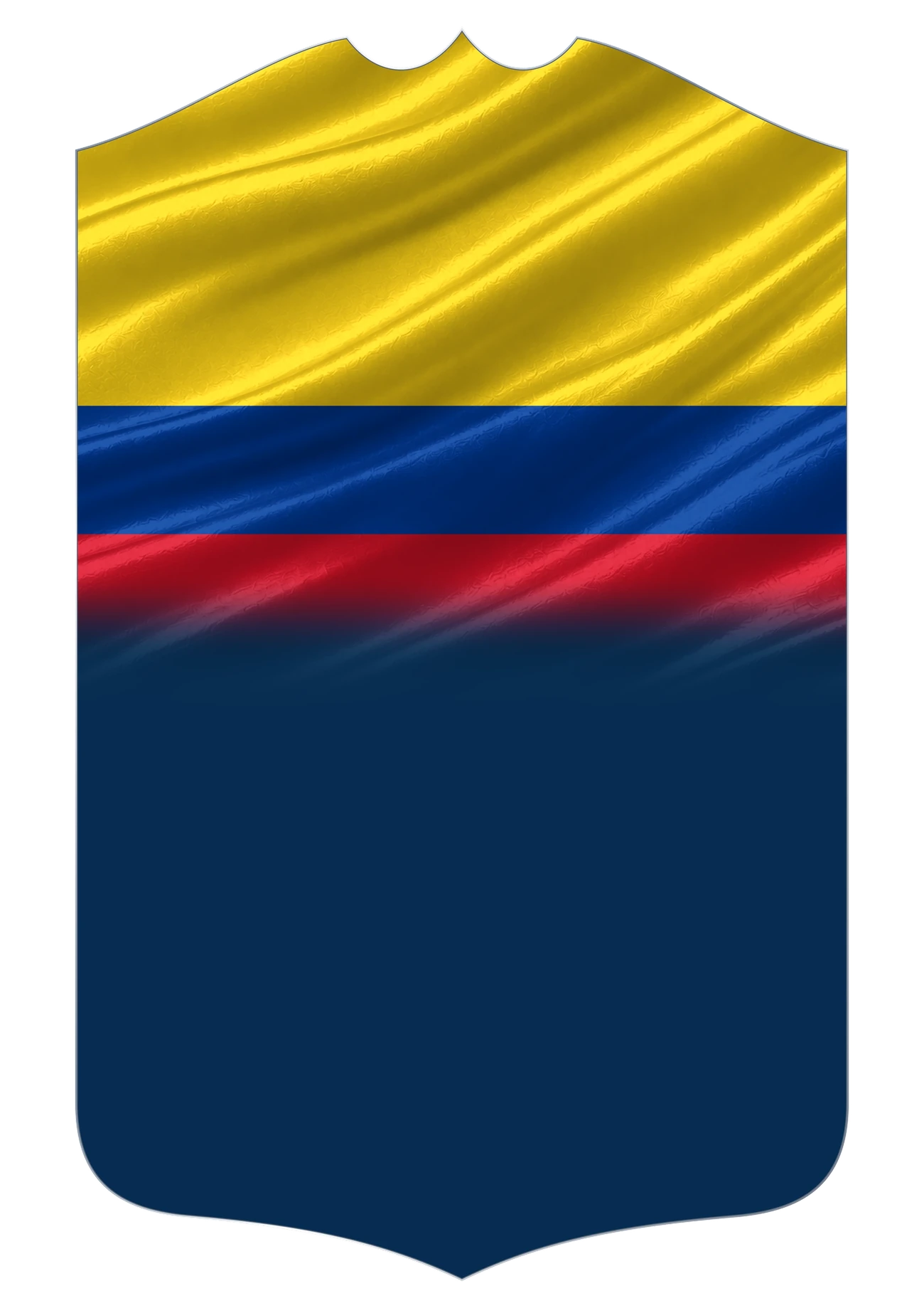 Colombia Flag card design