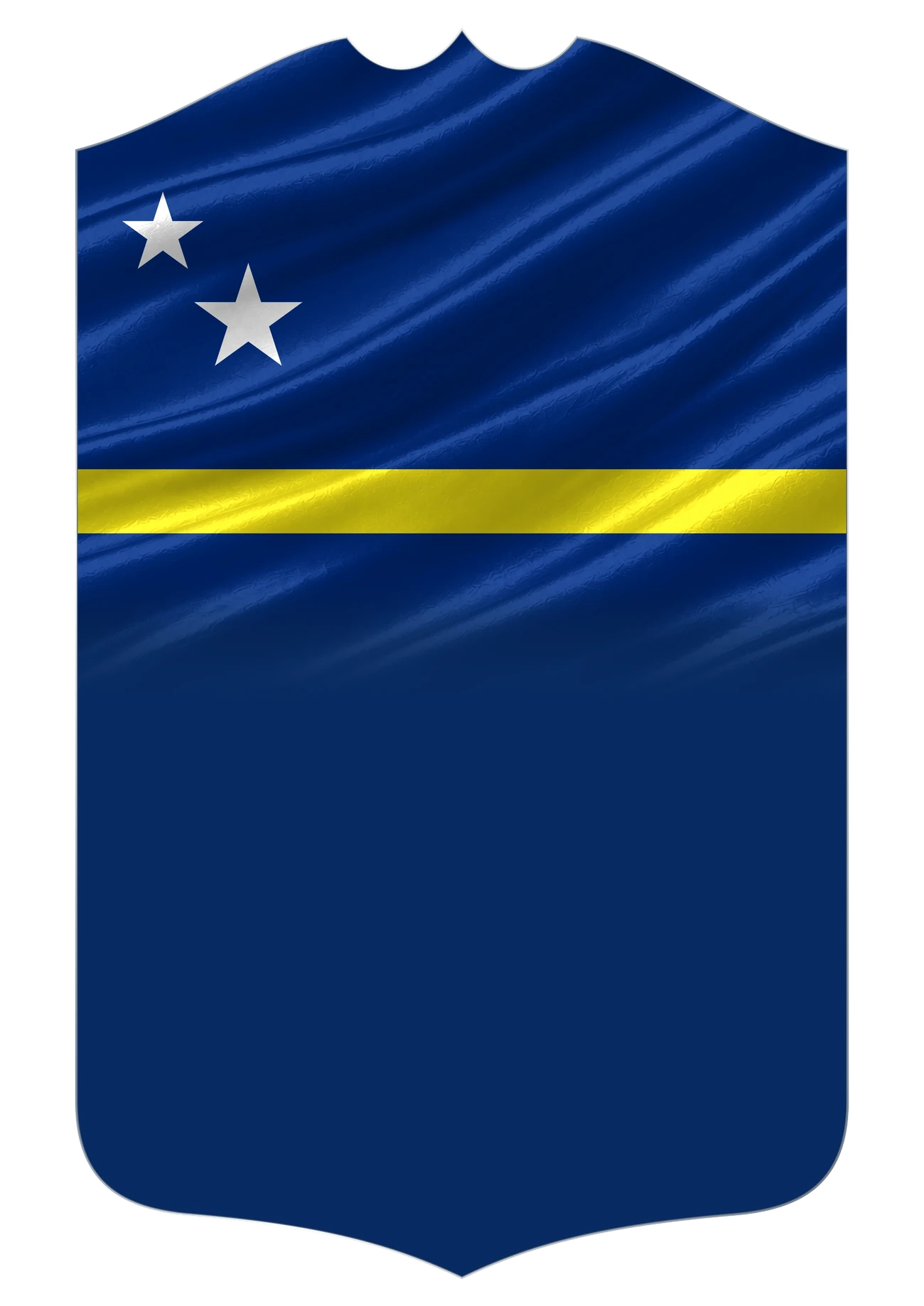 Curaçao Flag card design