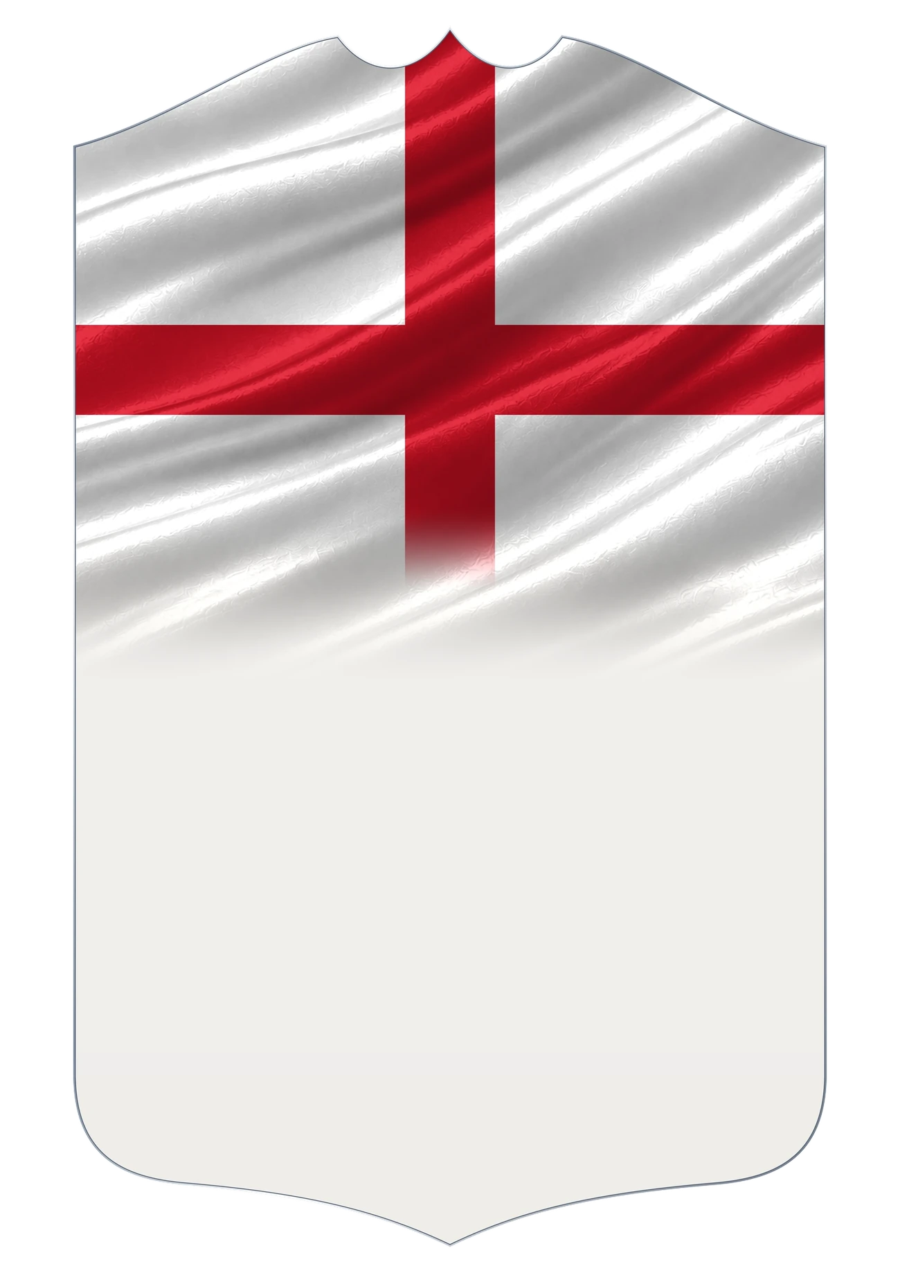 England Flag card design
