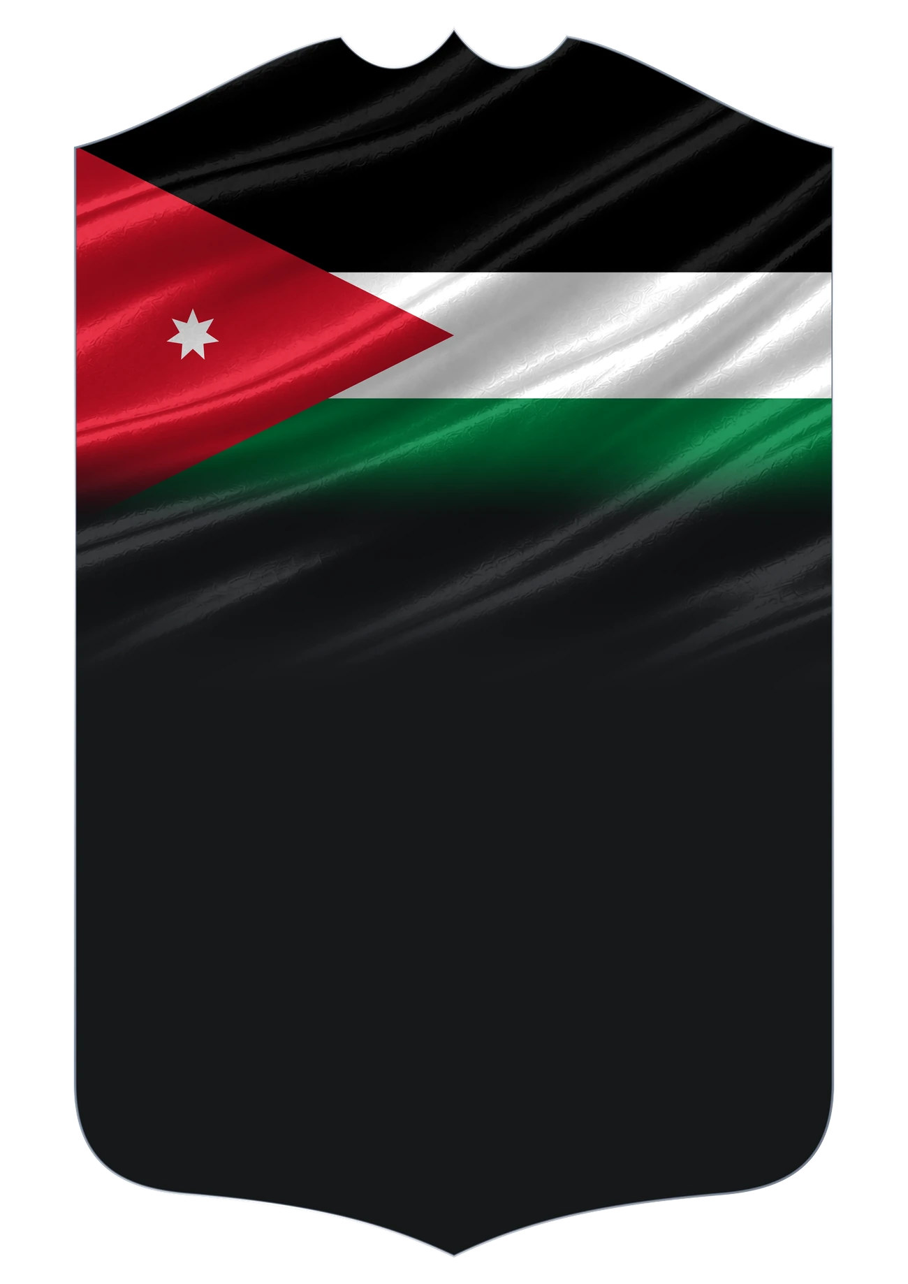 Jordan Flag card design