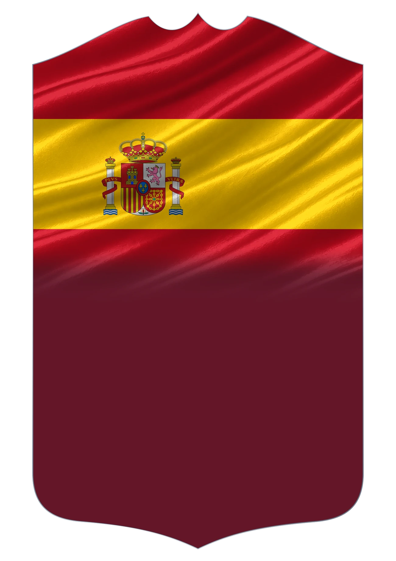 Spain Flag card design