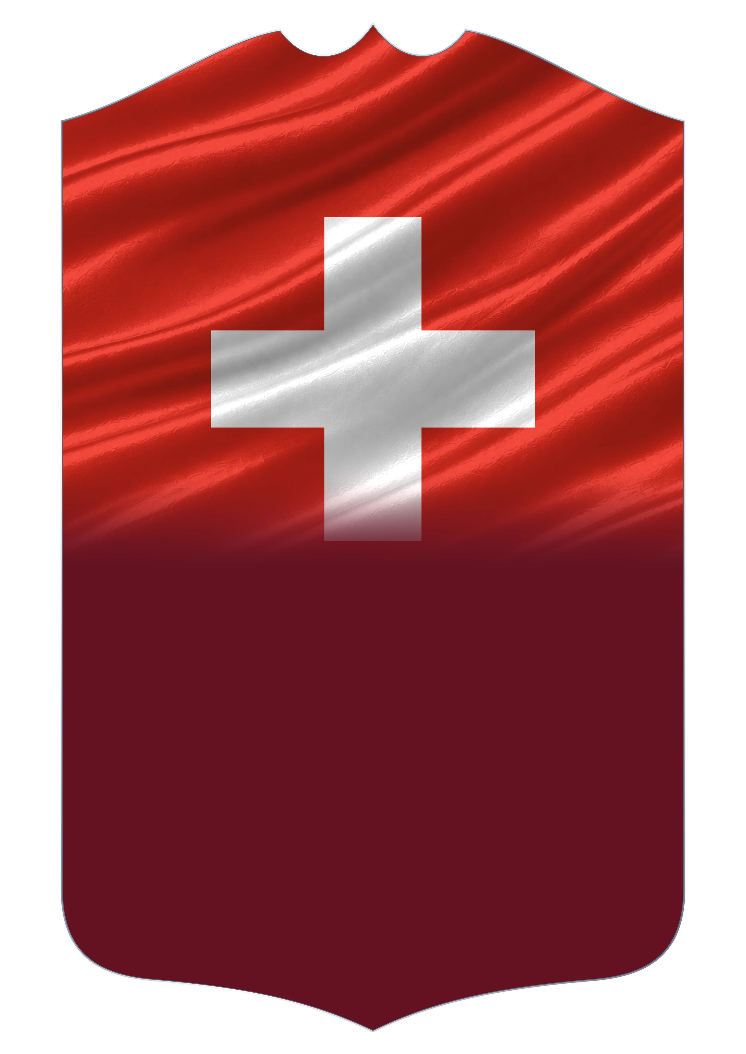 Switzerland Flag card design